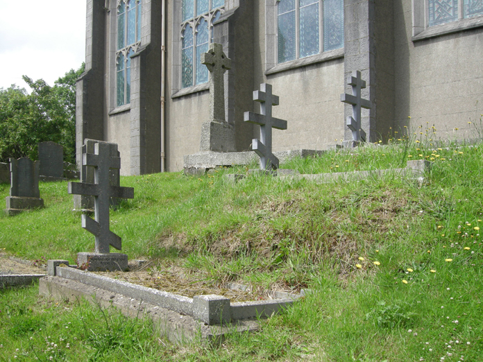 Collon Church (Collon), Collon 12 - Russian Orthodox Cross Headstones